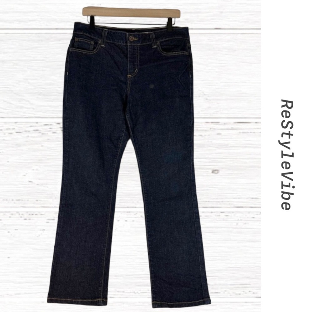 DKNY Women’s Size 14P Denim Jeans Skinny Fit Stretch High Rise Style Petite